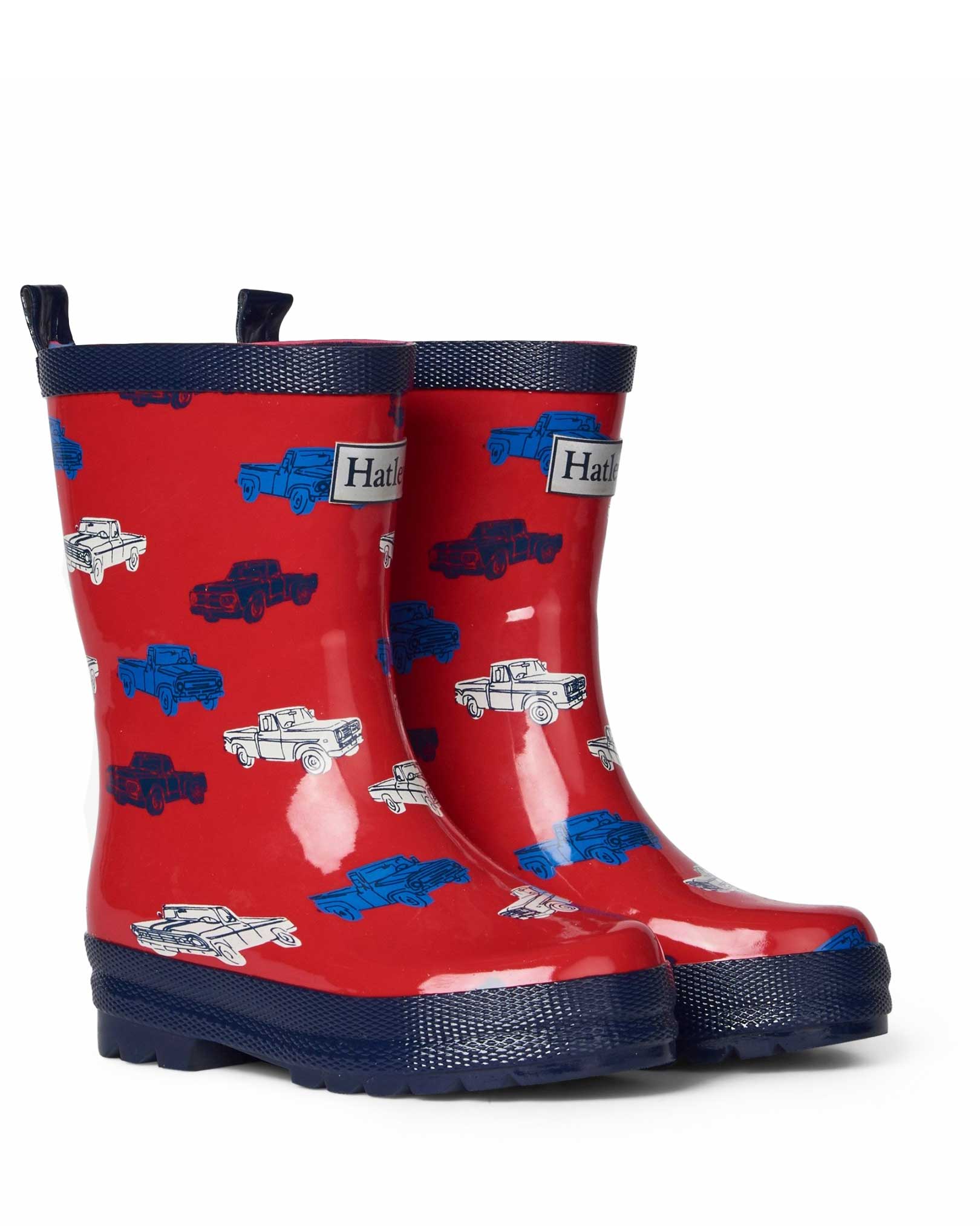 Classic Pickup Trucks Shiny Gumboots 2 | Wellies Online
