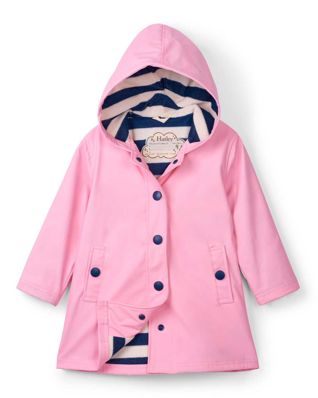 Classic Pink &amp; Navy Splash Jacket 1 | Wellies Online