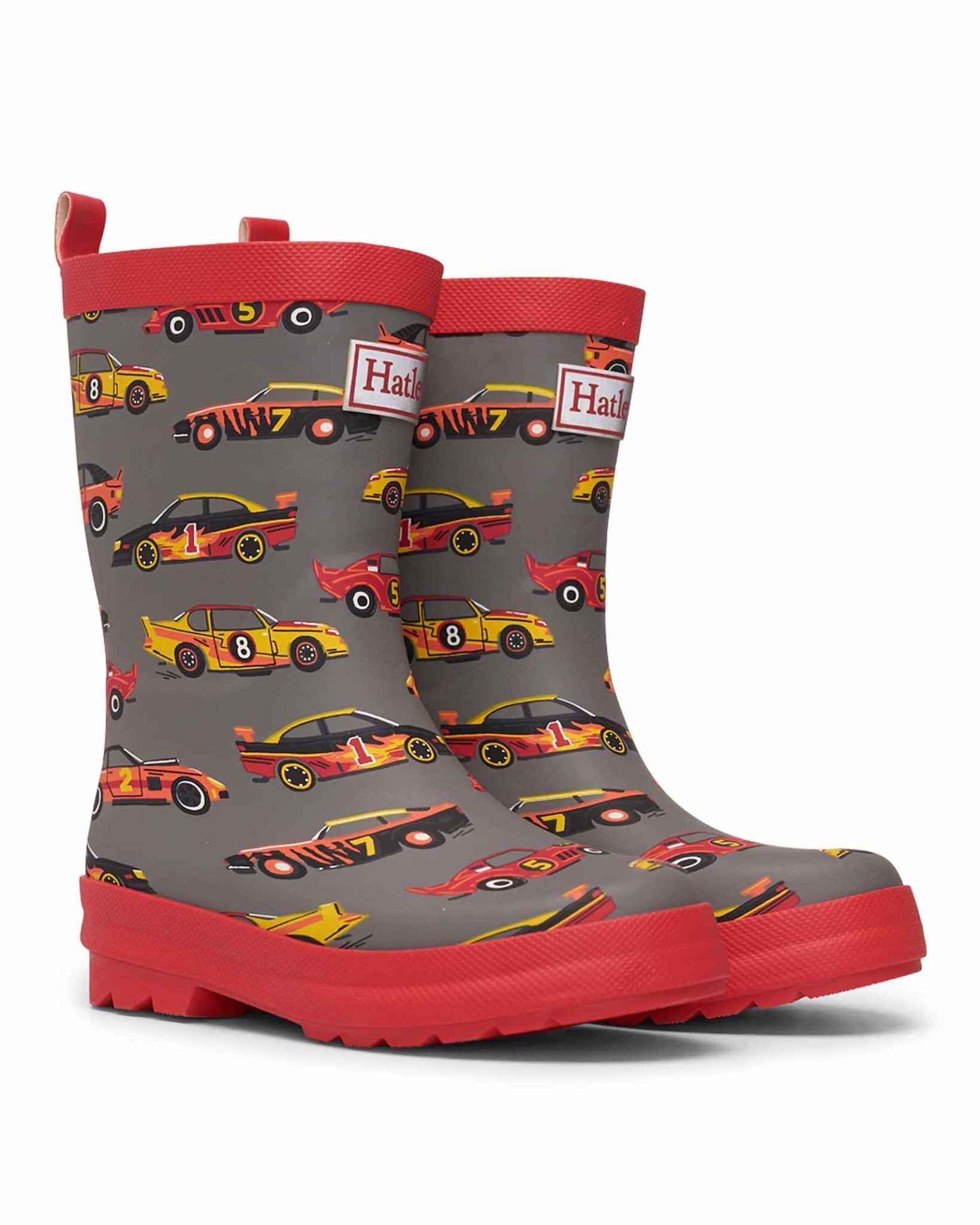 Classic Race Cars Matte Gumboots 2 | Wellies Online