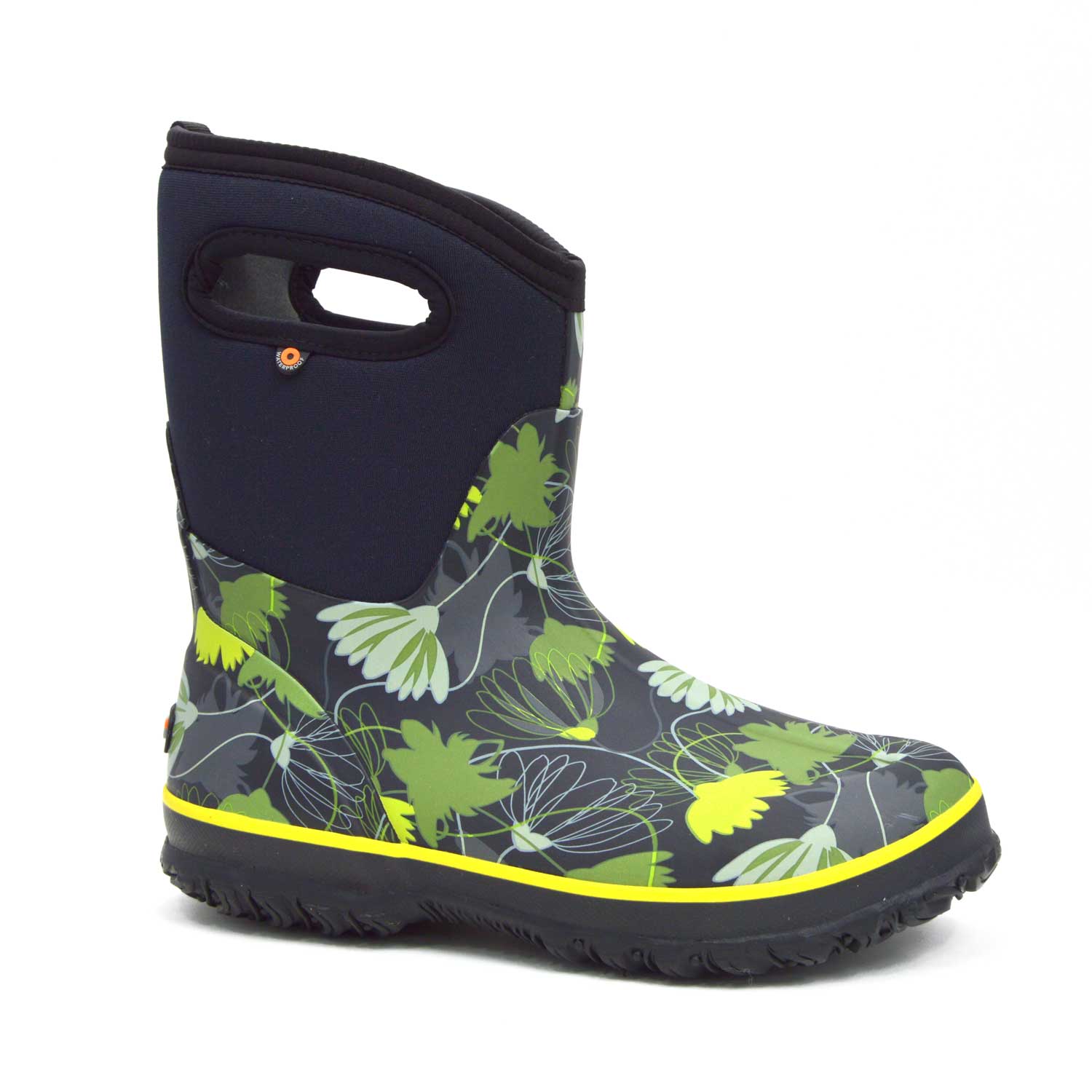 Classic Tulip Mid Black Gumboots 3 | Wellies Online