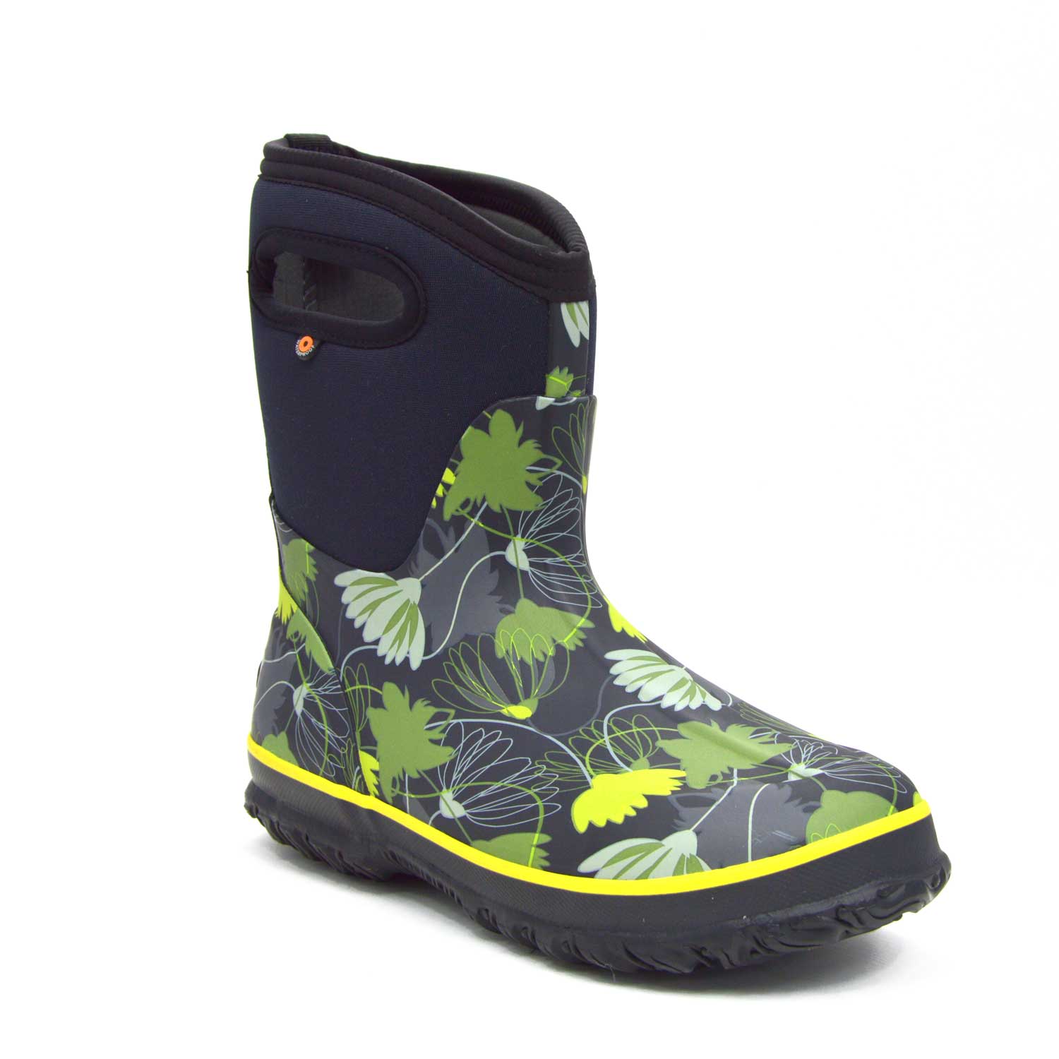 Classic Tulip Mid Black Gumboots 5 | Wellies Online