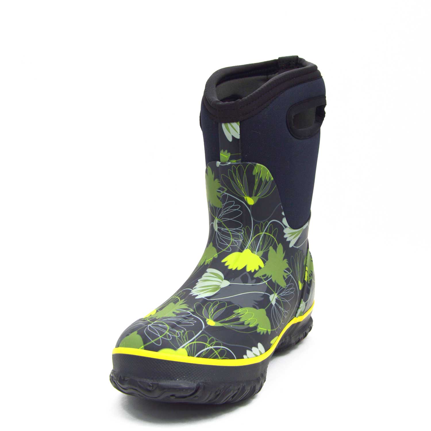 Classic Tulip Mid Black Gumboots 10 | Wellies Online