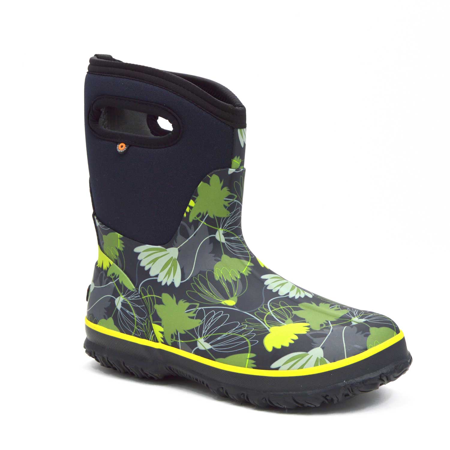 Classic Tulip Mid Black Gumboots 4 | Wellies Online