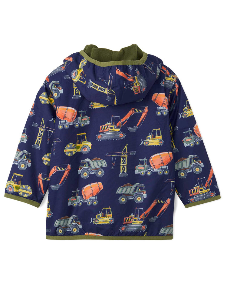 Construction Trucks Microfiber Rain Jacket 2 | Wellies Online
