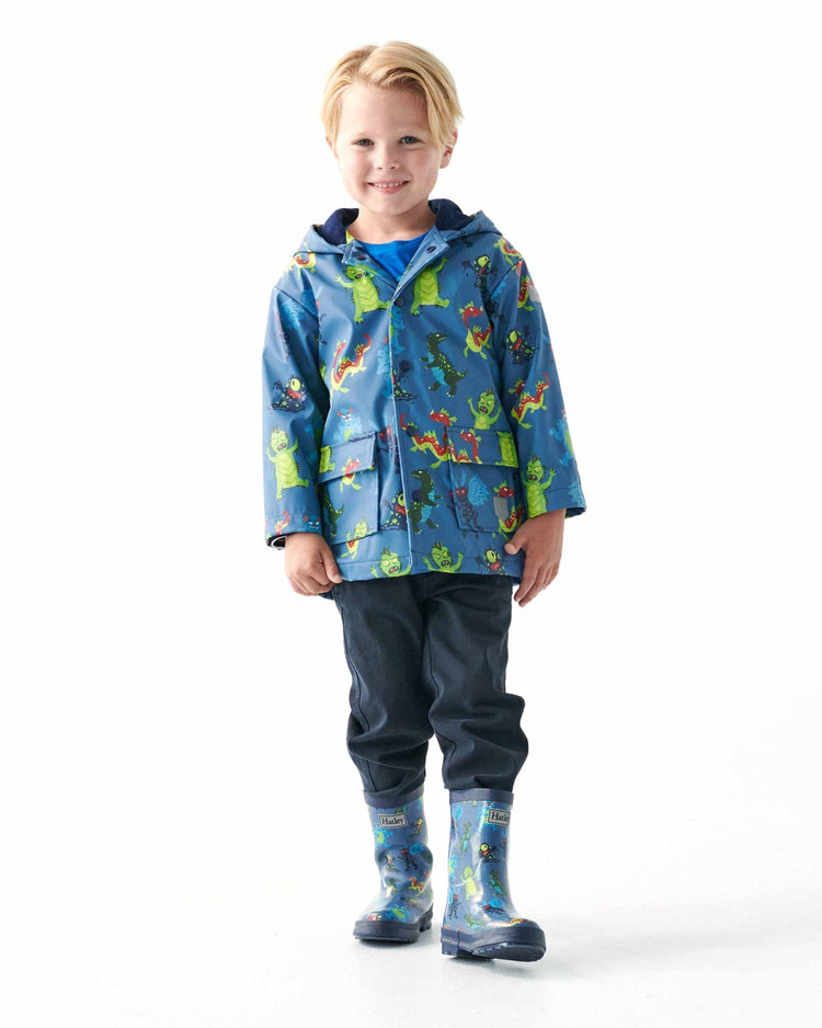 Creepy Cryptids Shiny Gumboots 4 | Wellies Online