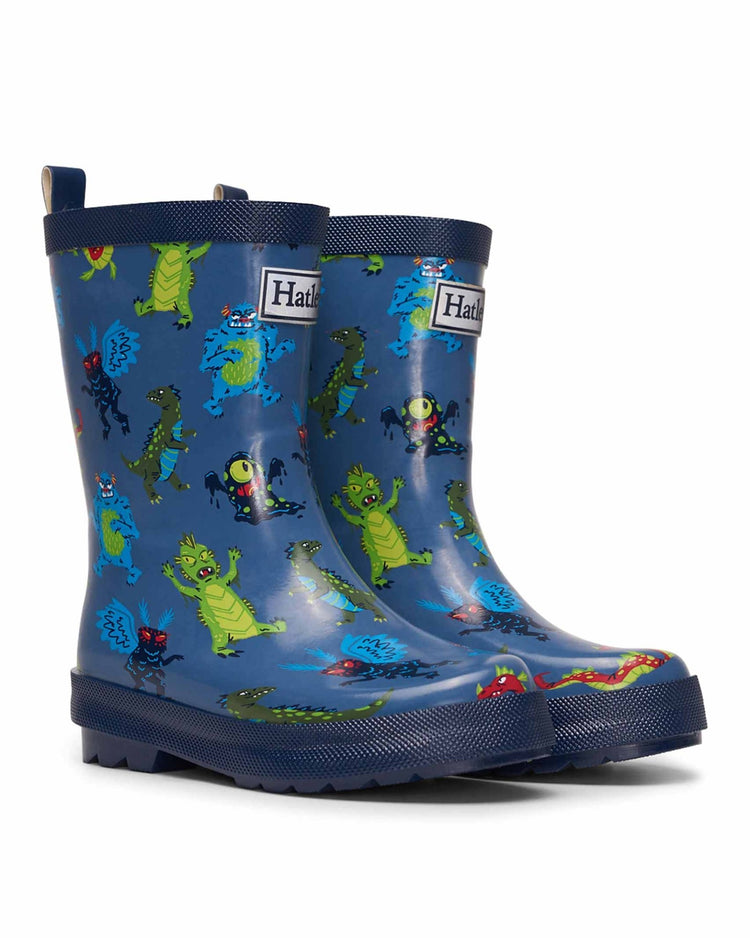 Creepy Cryptids Shiny Gumboots 2 | Wellies Online