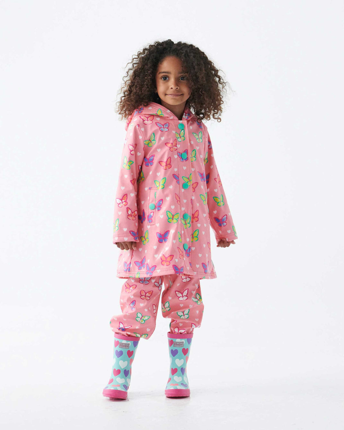 Dainty Butterflies Colour Changing Splash Jacket Wellies Online