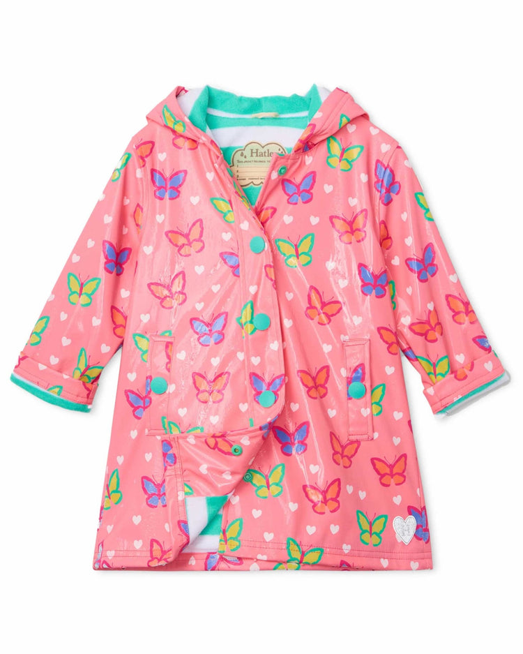 Dainty Butterflies Colour Changing Splash Jacket 2 | Wellies Online