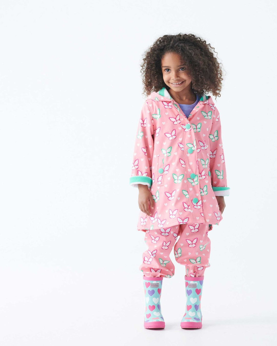 Dainty Butterflies Colour Changing Splash Jacket 5 | Wellies Online