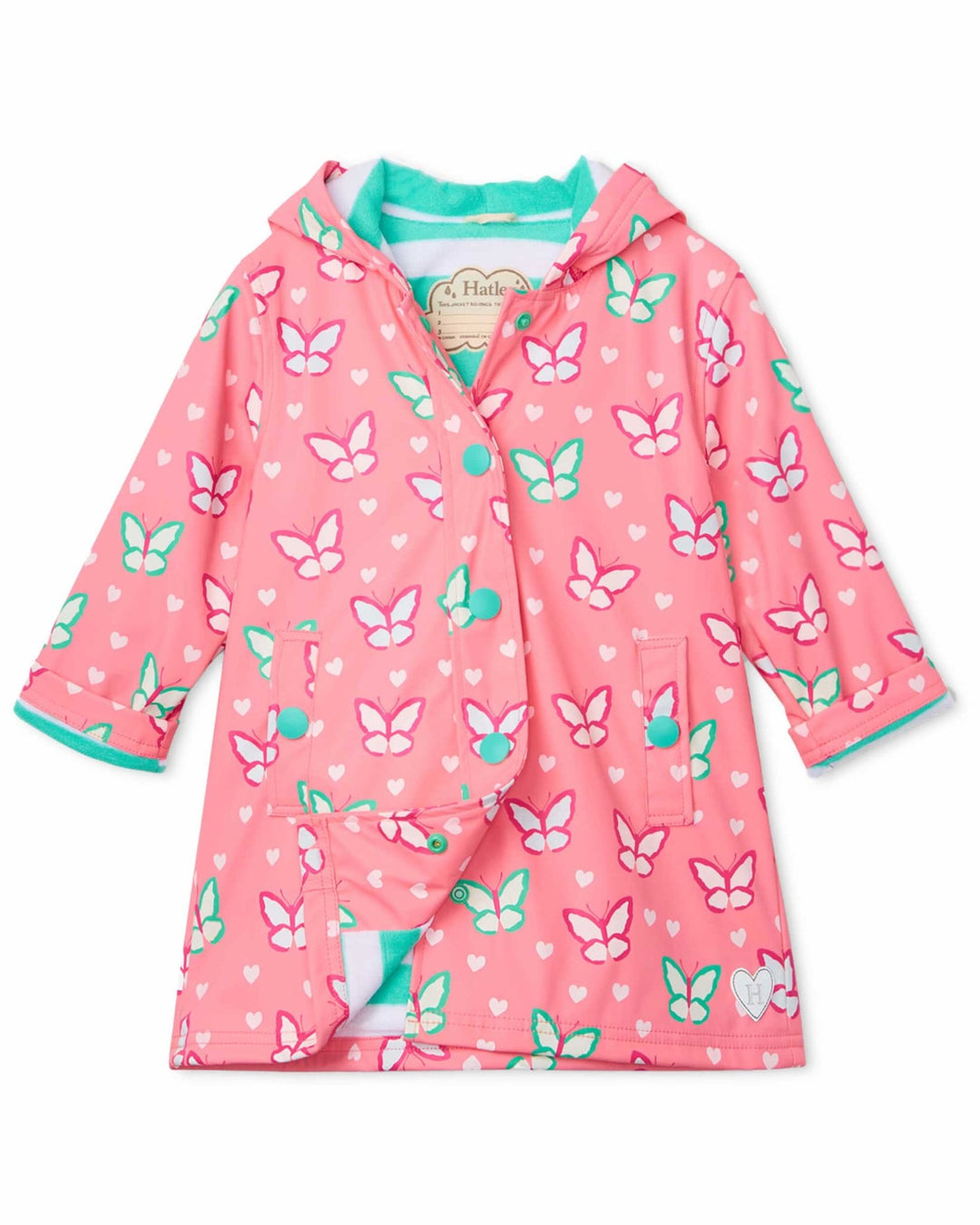 Dainty Butterflies Colour Changing Splash Jacket 1 | Wellies Online