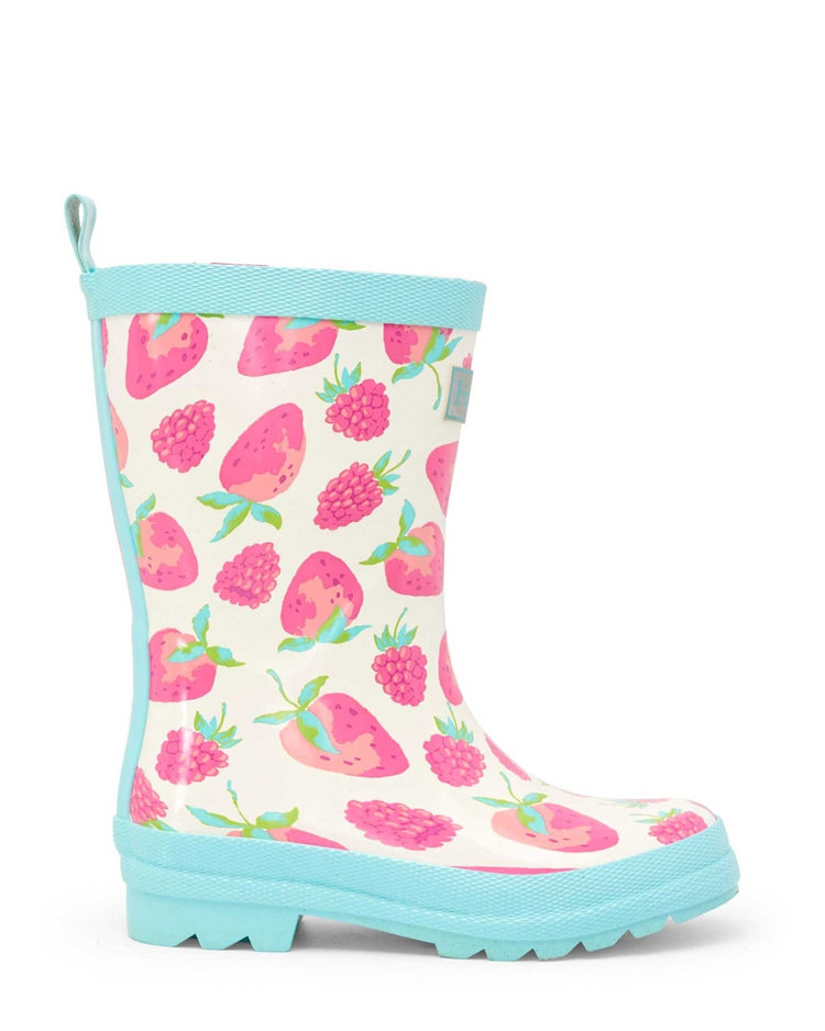 Delicious Berries Shiny Gumboots 1 | Wellies Online