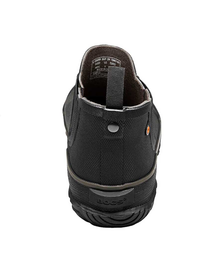 Digger Slip - On Ankle Gumboots Black 4 | Wellies Online