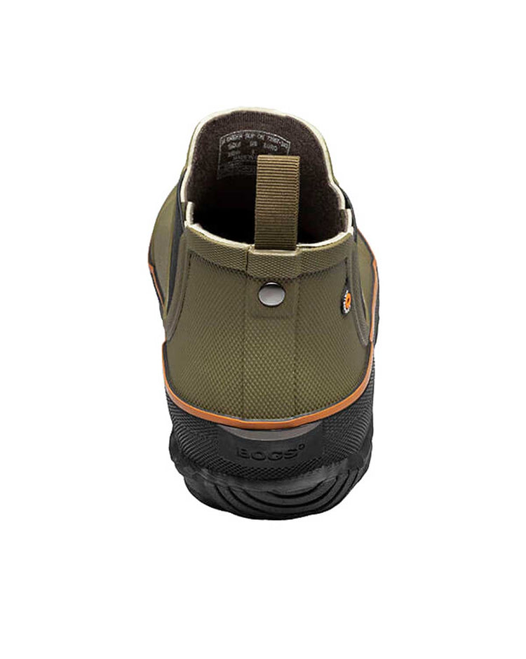 Digger Slip - On Ankle Gumboots Olive 4 | Wellies Online