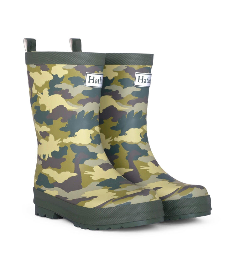 Dino Camo Matte Gumboots 2 | Wellies Online