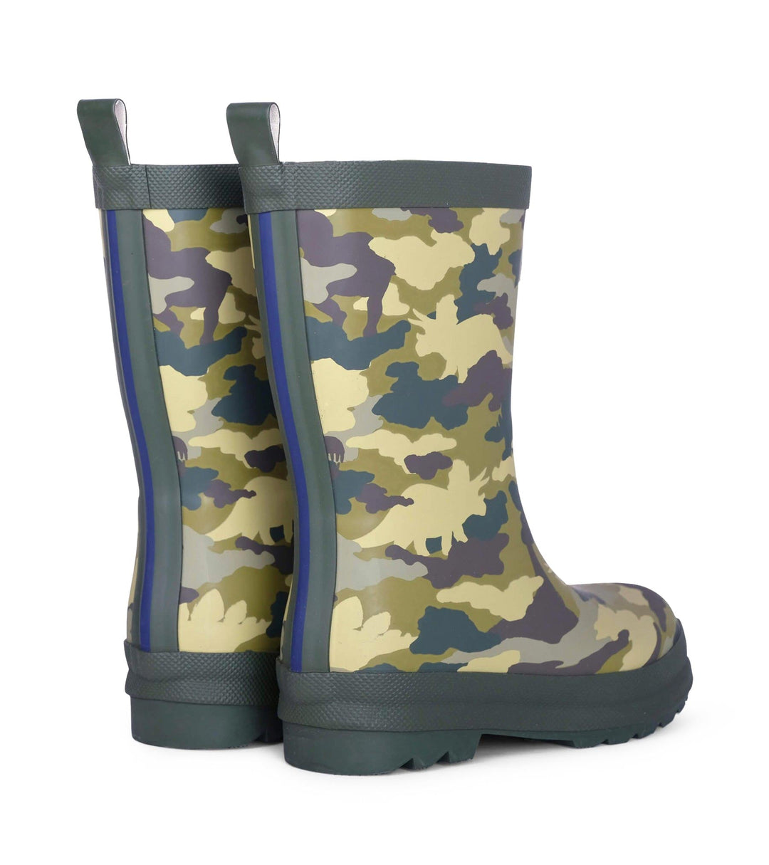 Dino Camo Matte Gumboots 3 | Wellies Online