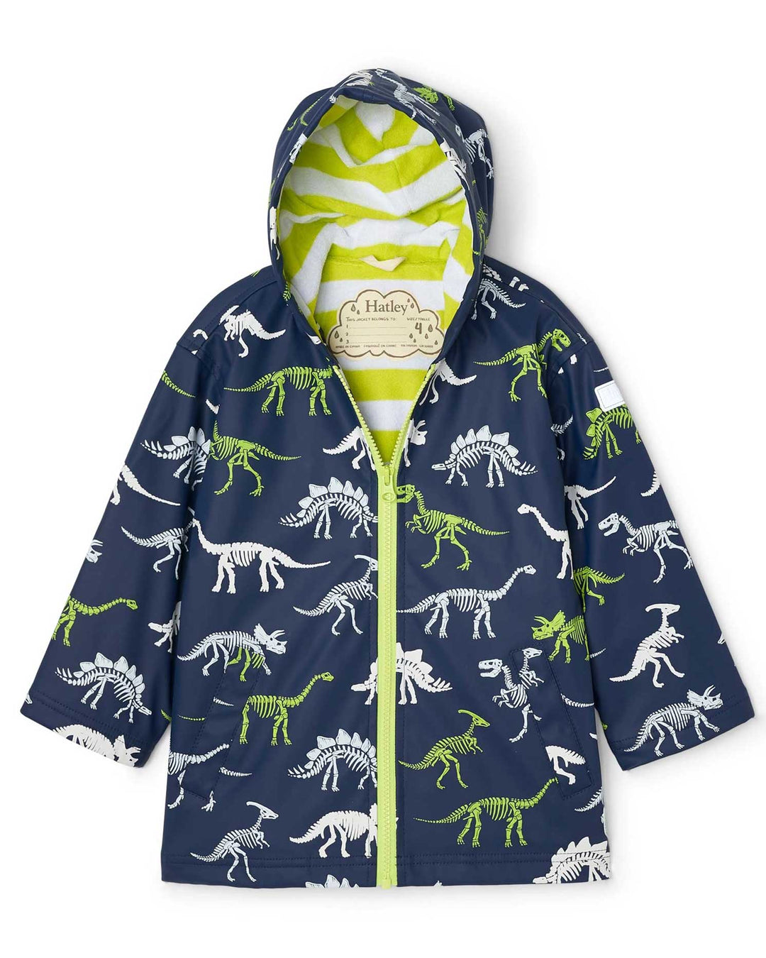 Dino Fossils Colour Changing Splash Jacket 1 | Wellies Online