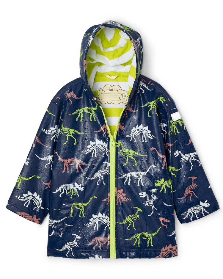 Dino Fossils Colour Changing Splash Jacket 2 | Wellies Online