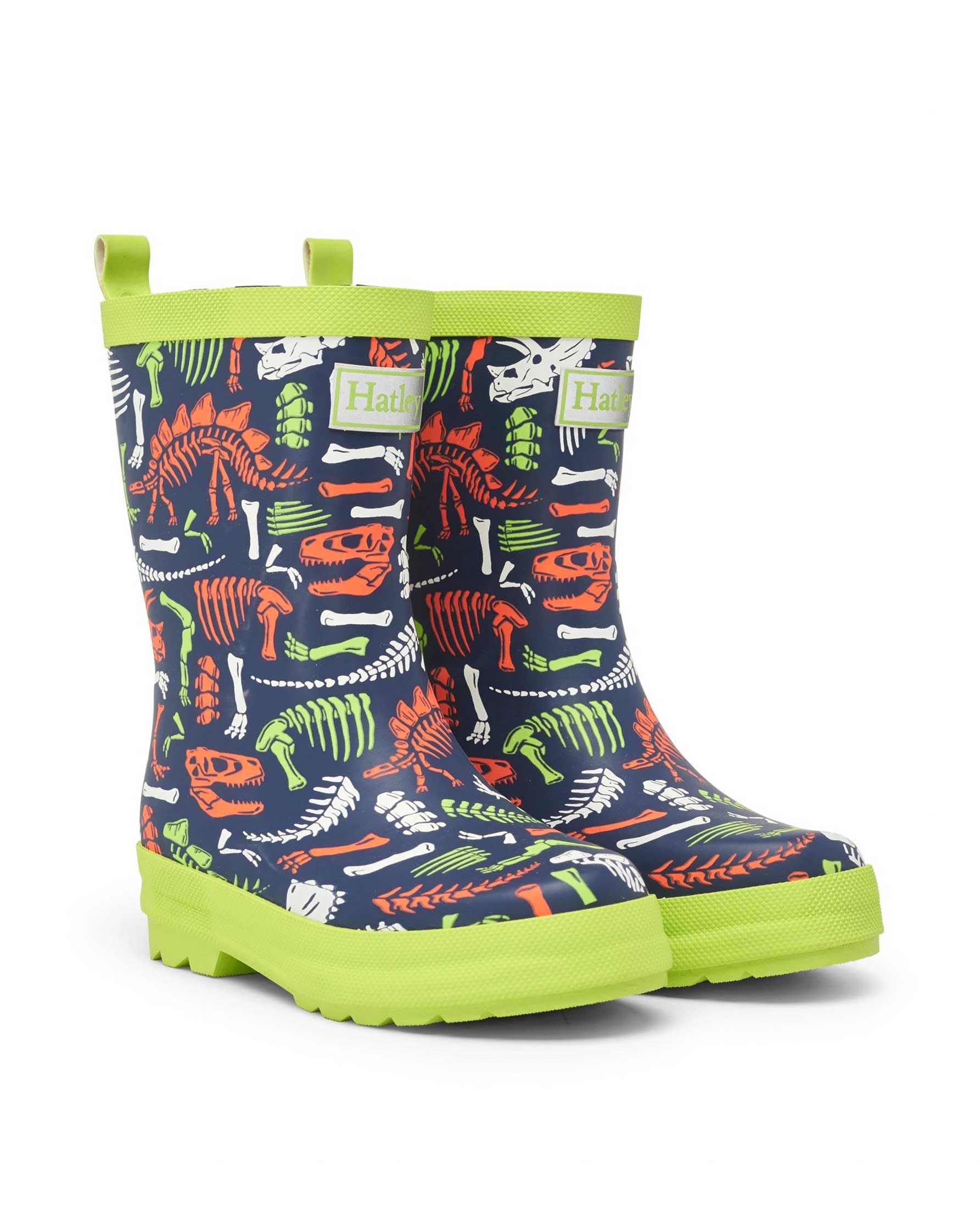 Dino Fossils Matte Gumboots