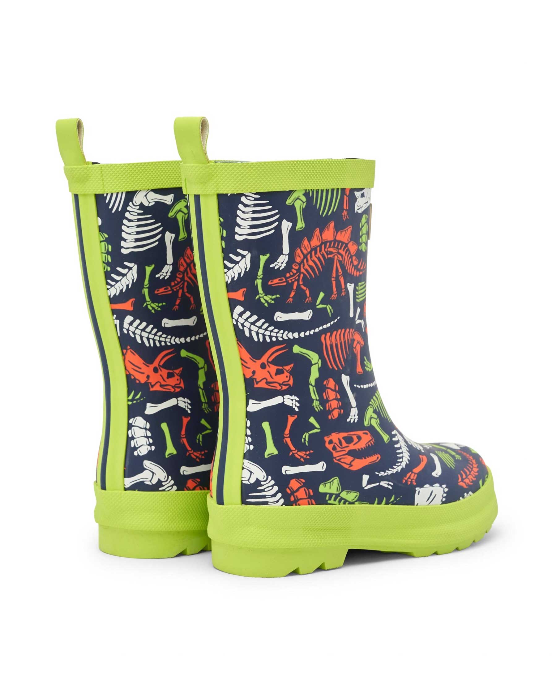 Dino Fossils Matte Gumboots