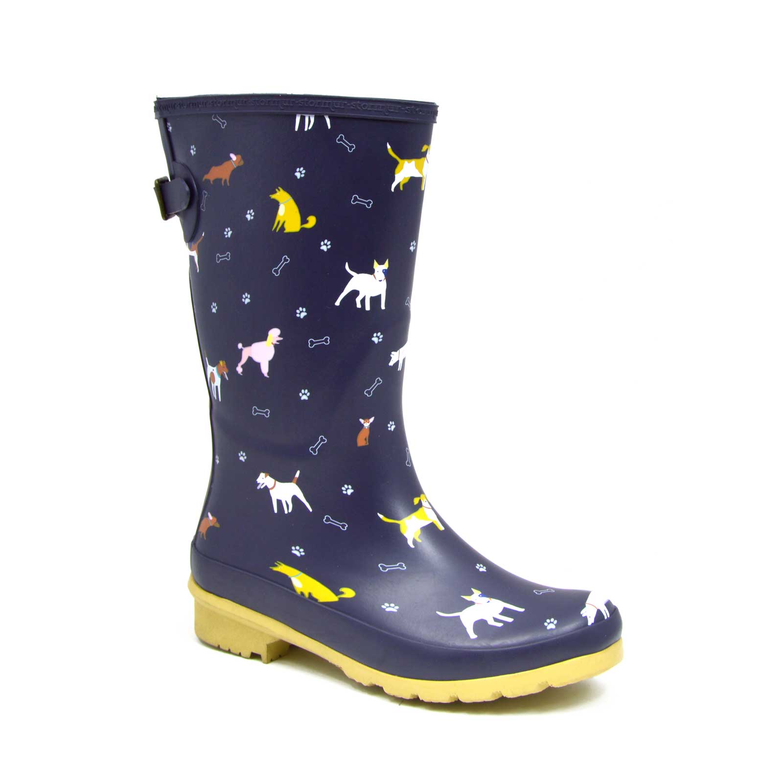 Dog Lovers Mid Gumboots 4 | Wellies Online