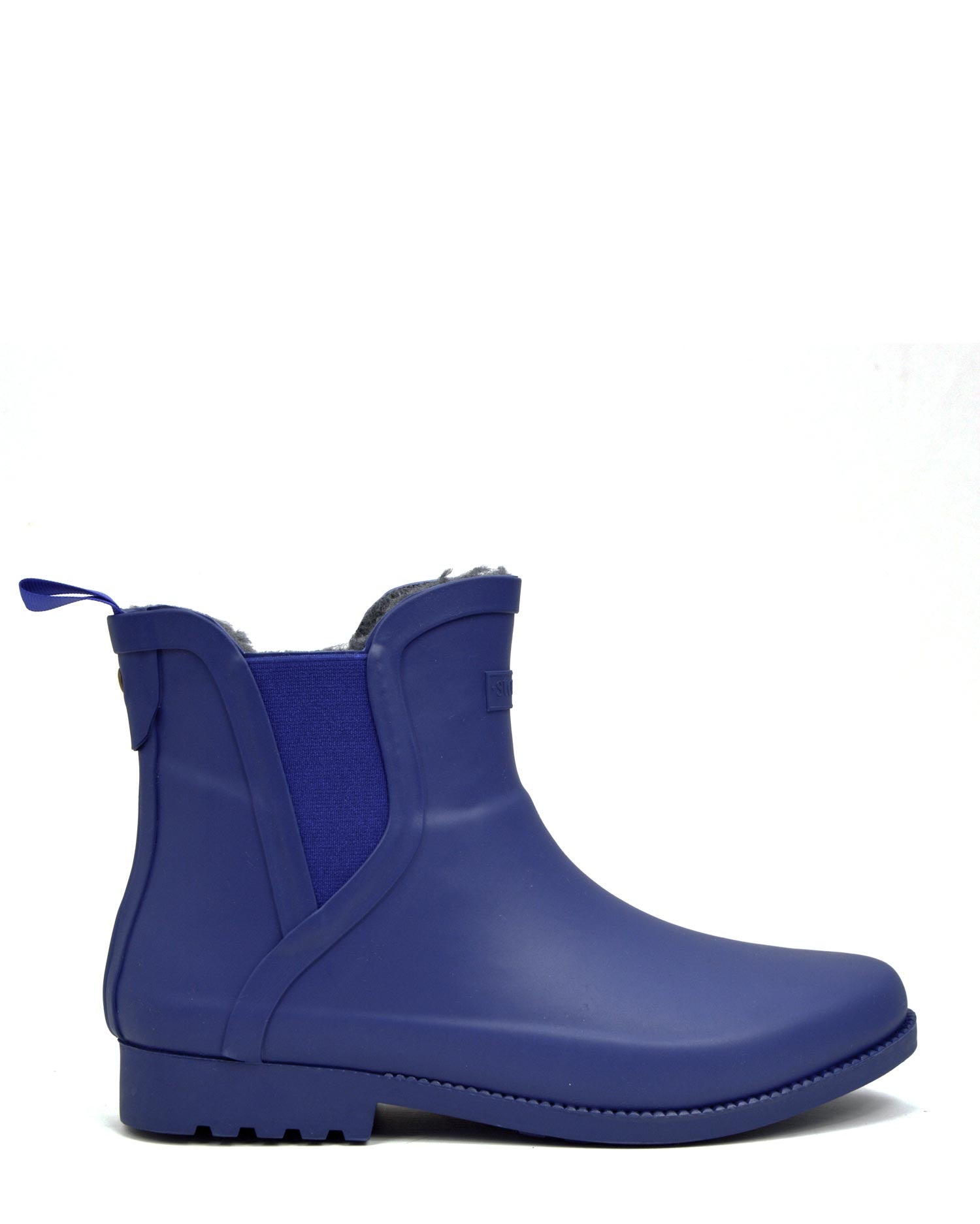 Original Fleeced II Blue Ankle Gumboots