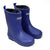 Fleeced Original II Blue Kids Gumboots