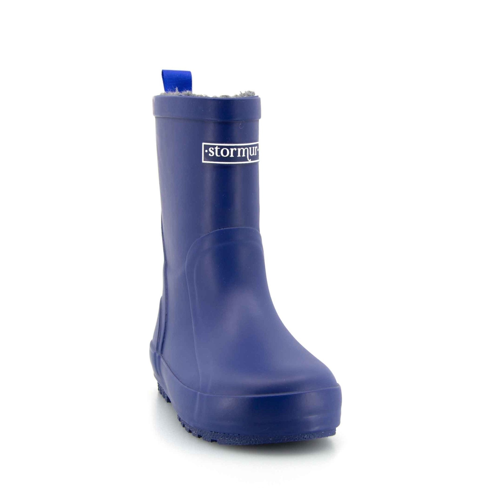 Fleeced Original II Blue Kids Gumboots 7 | Wellies Online