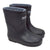 Fleeced Original Kids Gumboots Black 29 | Wellies Online