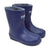Fleeced Original Kids Gumboots Navy 29 | Wellies Online
