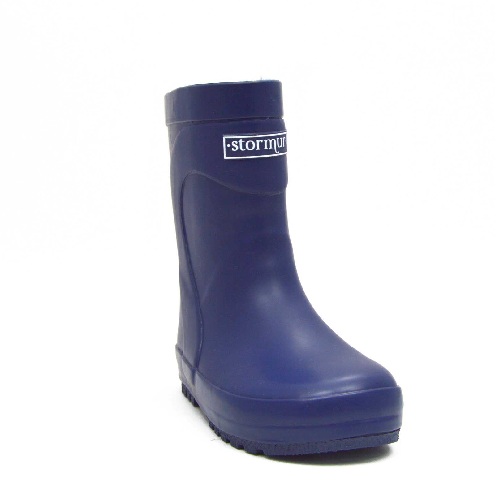 Fleeced Original Kids Gumboots Navy 7 | Wellies Online