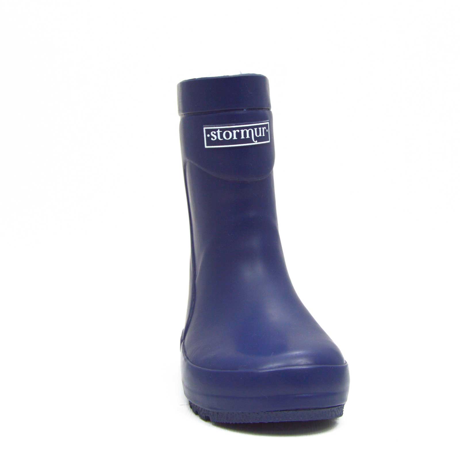 Fleeced Original Kids Gumboots Navy 8 | Wellies Online
