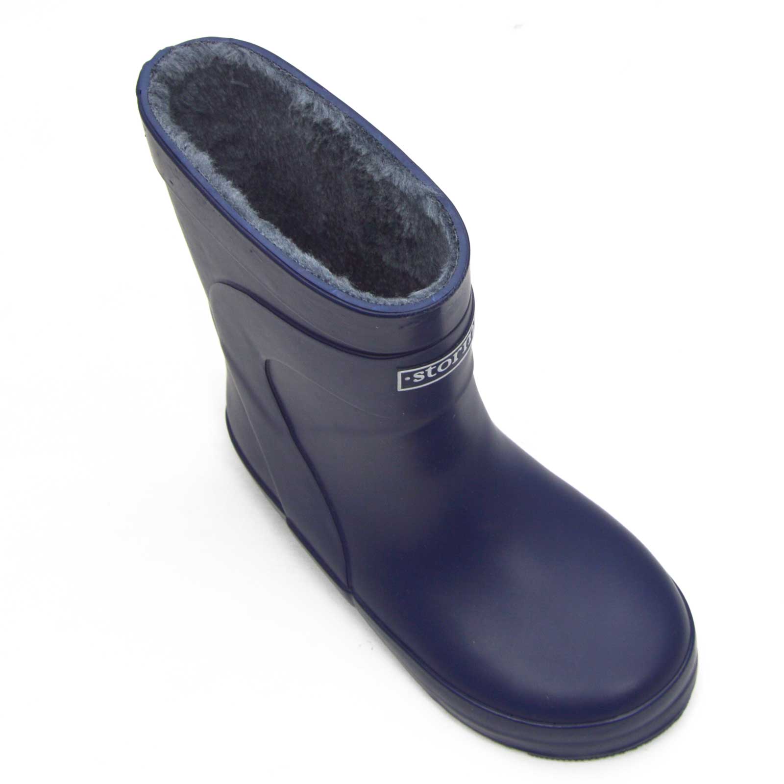Fleeced Original Kids Gumboots Navy 28 | Wellies Online