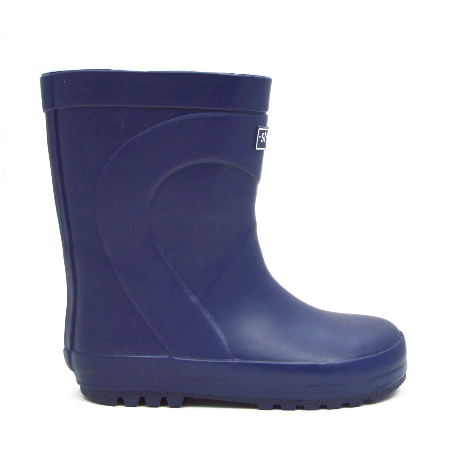 Fleeced Original Kids Gumboots Navy 2 | Wellies Online