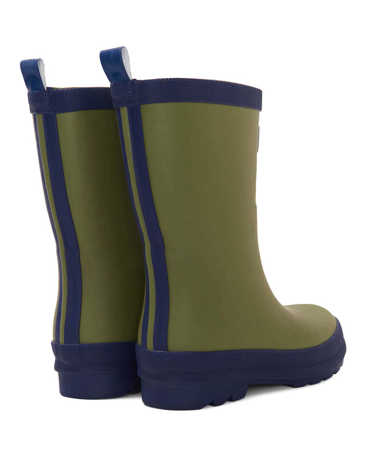 Forest Green Matte Gumboots 3 | Wellies Online