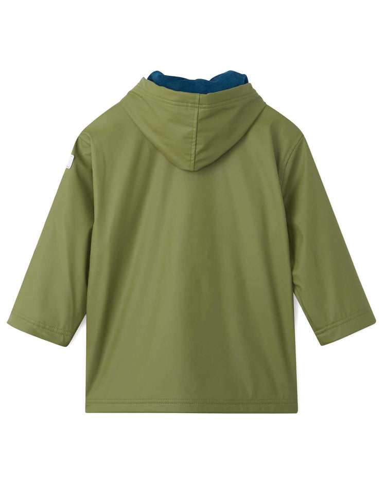 Forest Green Zip Up Splash Jacket 2 | Wellies Online