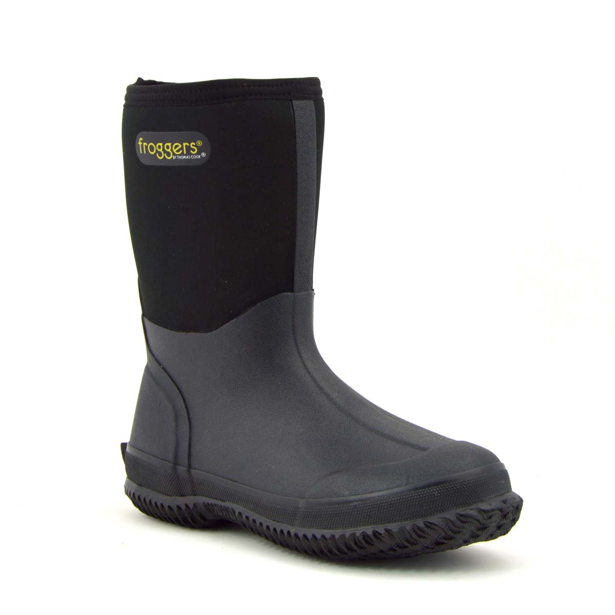 Frogger Scrub Boot Black - Men 5 | Wellies Online