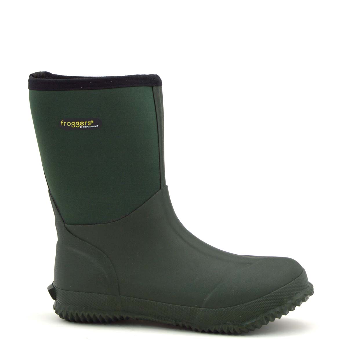 Frogger Scrub Boot Green - Men 4 | Wellies Online