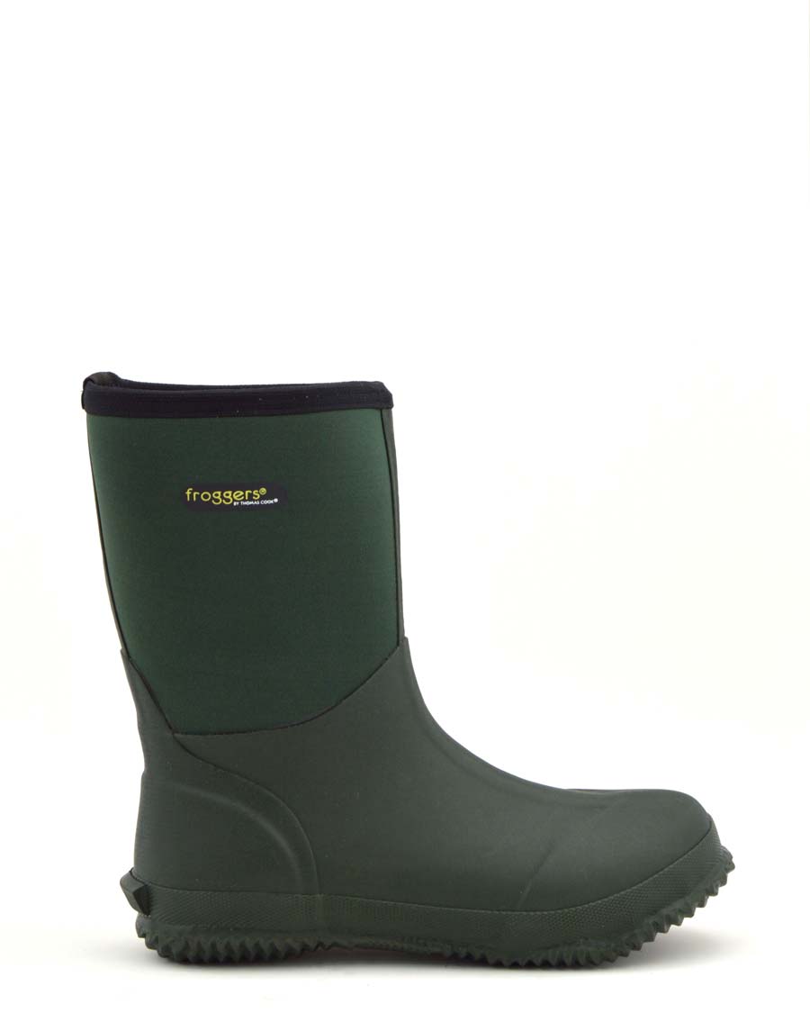 Frogger Scrub Boot Green - Men 1 | Wellies Online