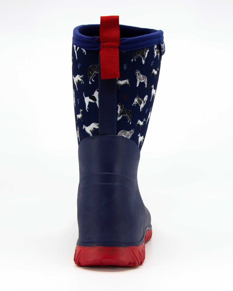 Froggers Munro Dog Sketch Gumboots 3 | Wellies Online