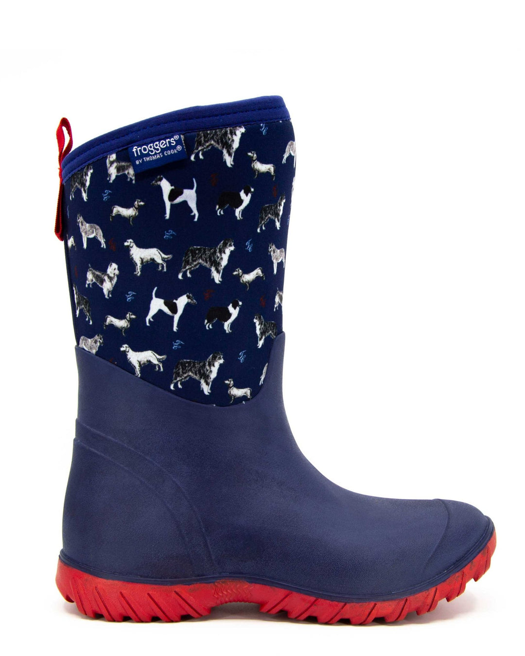 Froggers Munro Dog Sketch Gumboots 1 | Wellies Online