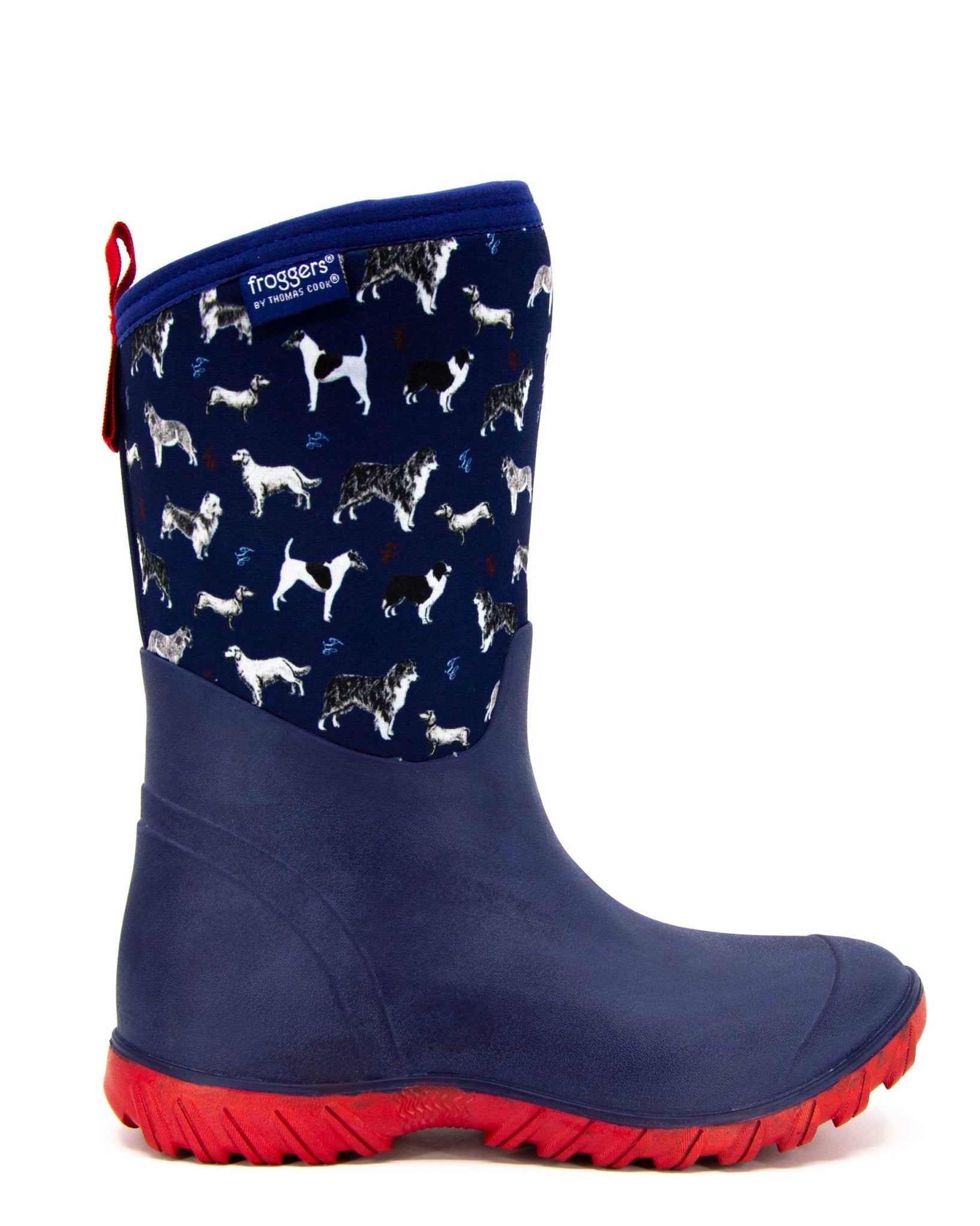 Froggers Munro Dog Sketch Gumboots 2 | Wellies Online