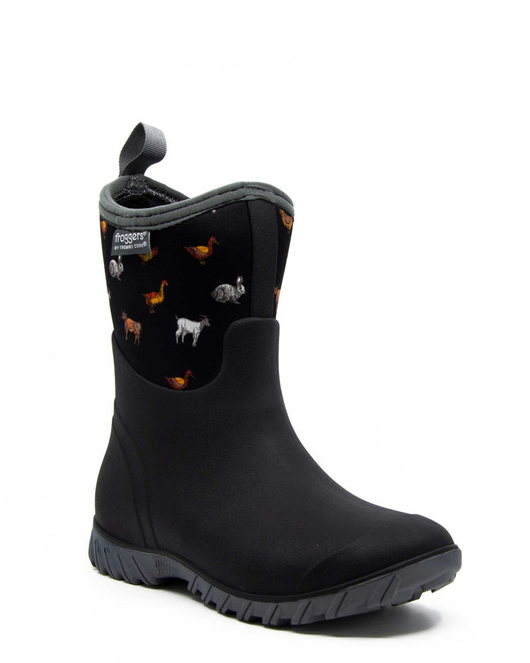 Froggers Tully Mid Neoprene Gumboots 2 | Wellies Online