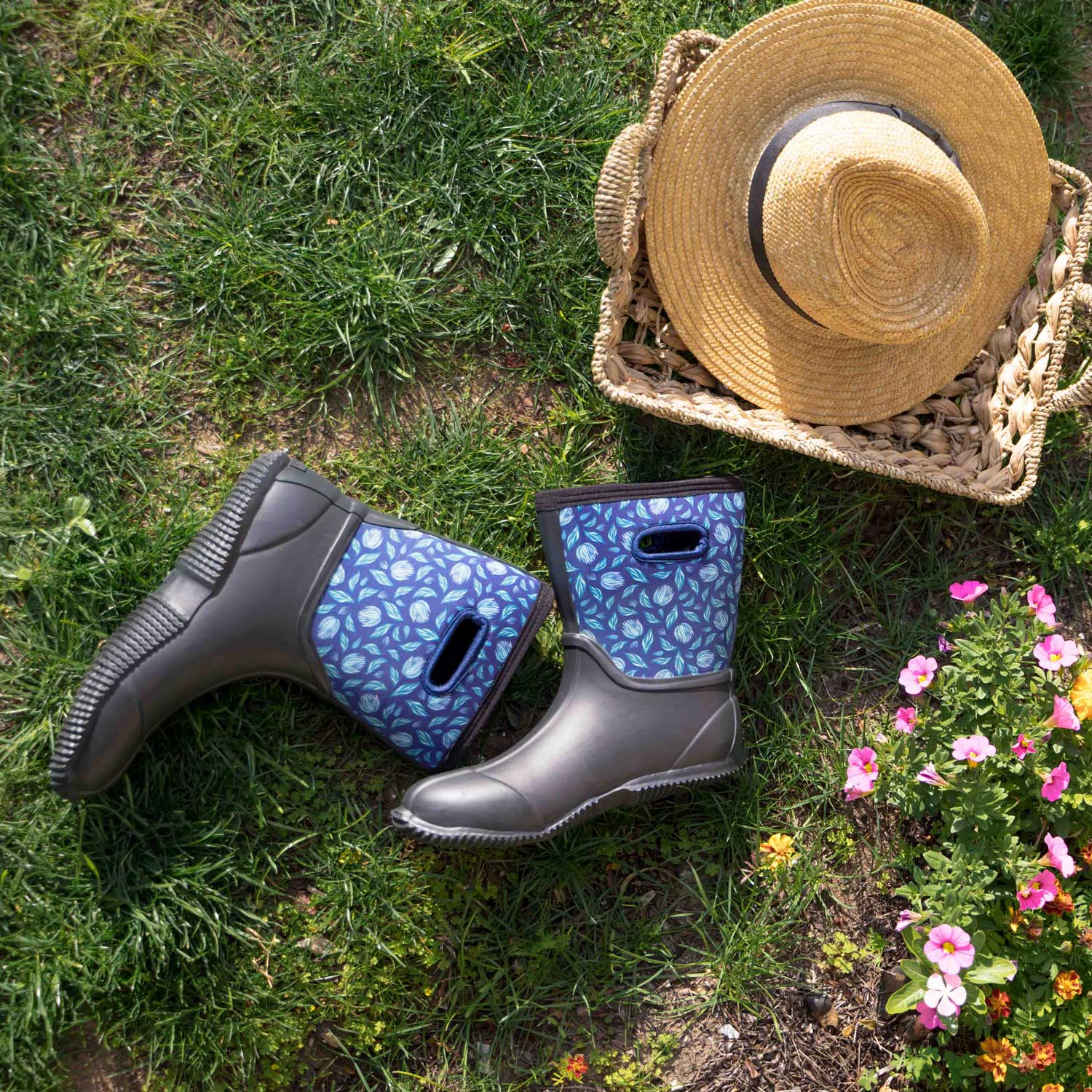 Garden Gumboot Neoprene Floral 29 | Wellies Online