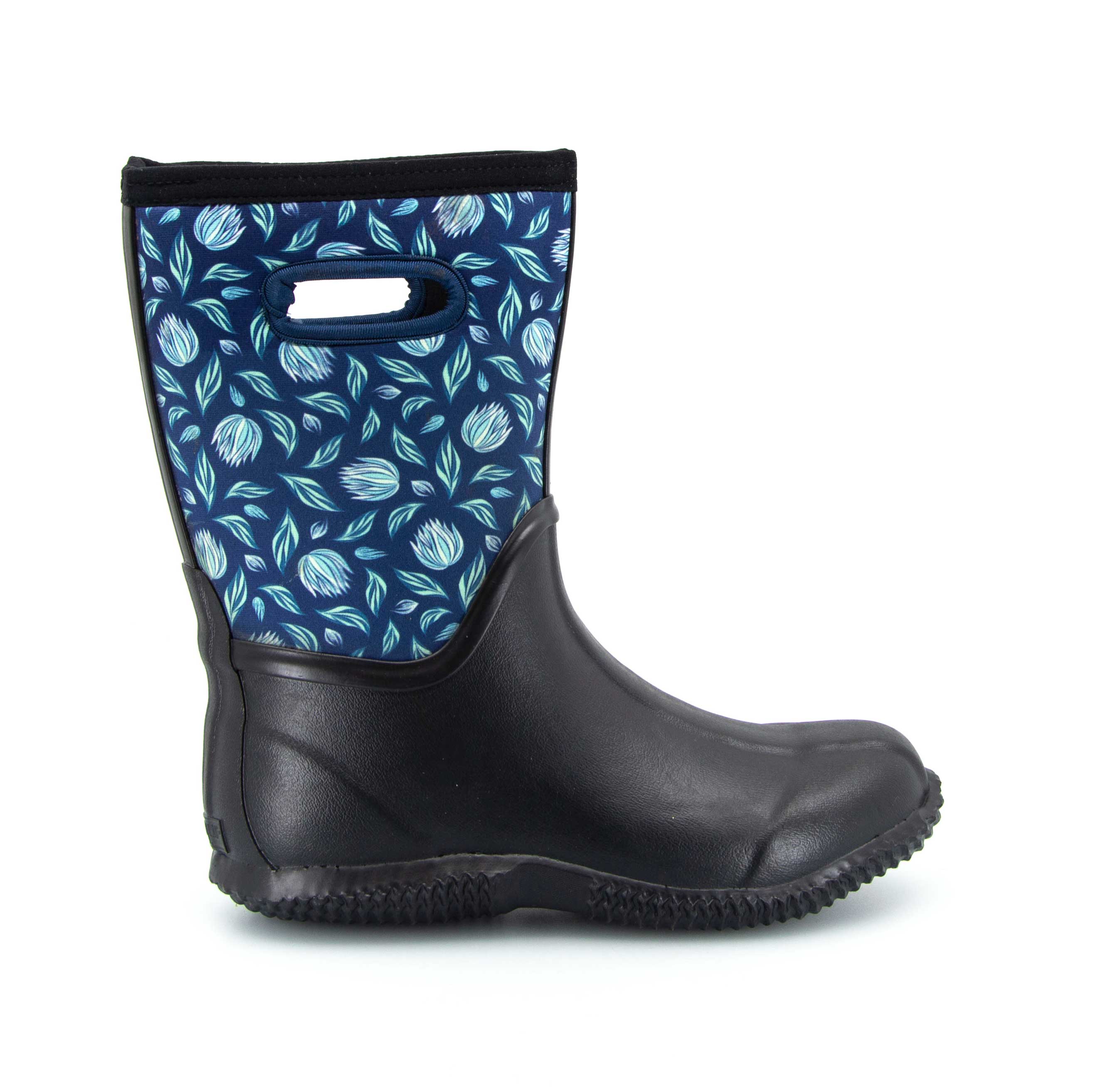 Garden Neoprene Mid Gumboots Floral