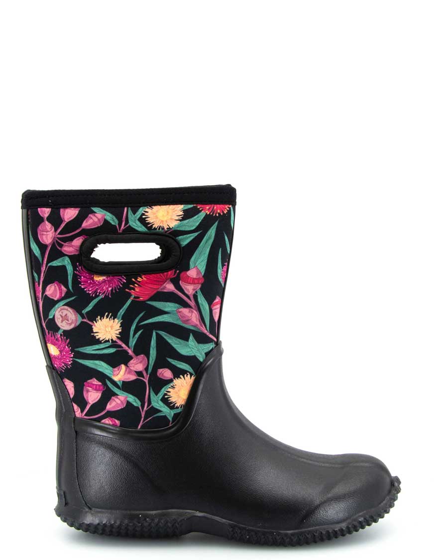Garden Neoprene Mid Gumboots Native Australia 1 | Wellies Online