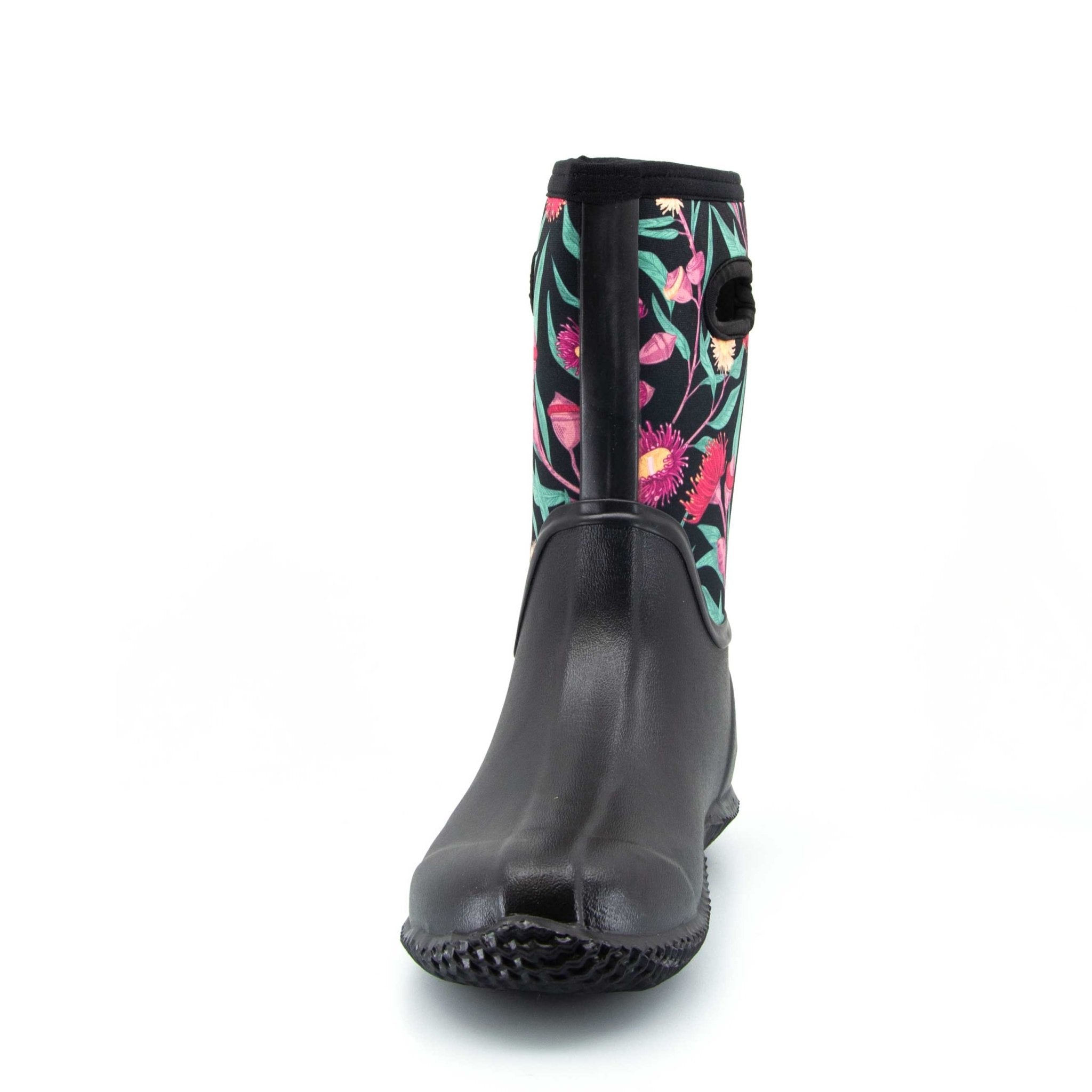 Garden Neoprene Mid Gumboots Native Australia 9 | Wellies Online