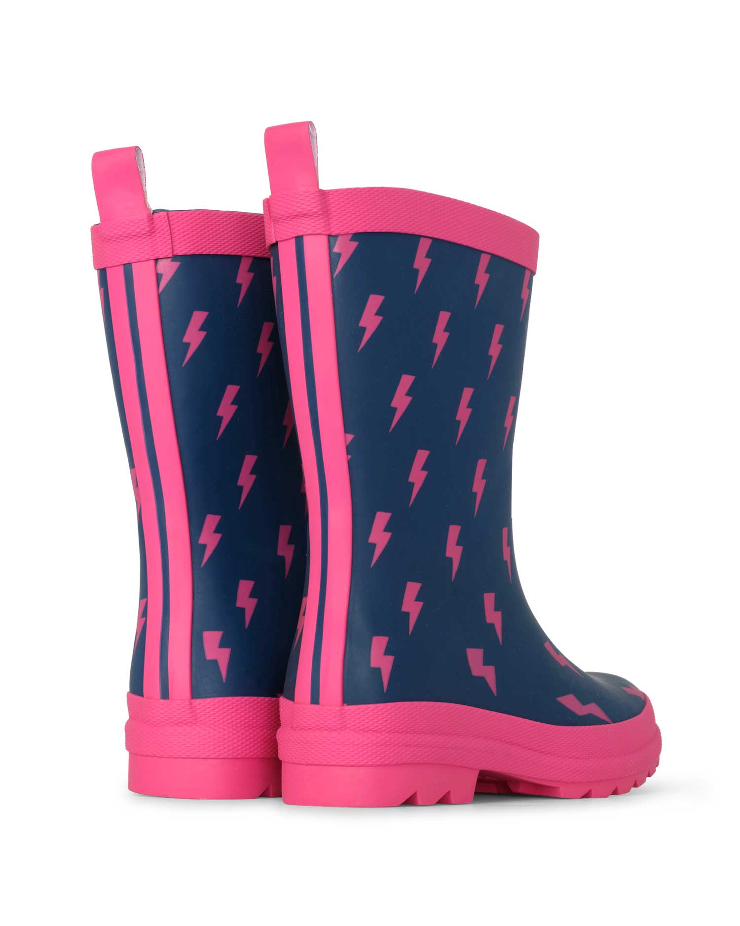 Glitzy Bolts Matte Gumboots 3 | Wellies Online