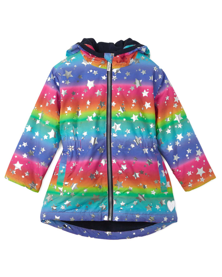 Gradient Rainbow Microfiber Rain Jacket 1 | Wellies Online