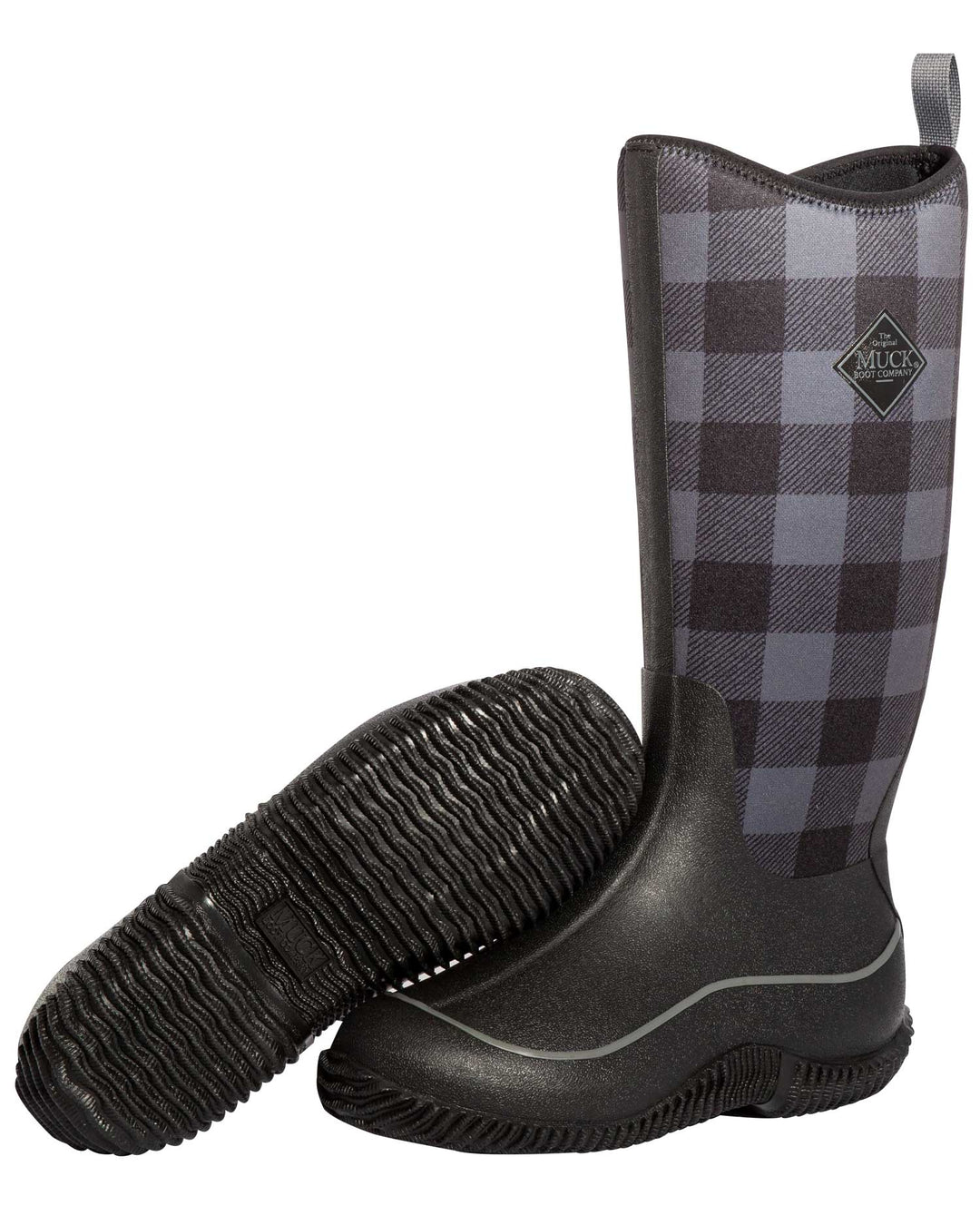 Hale Plaid Tall Gumboots 2 | Wellies Online