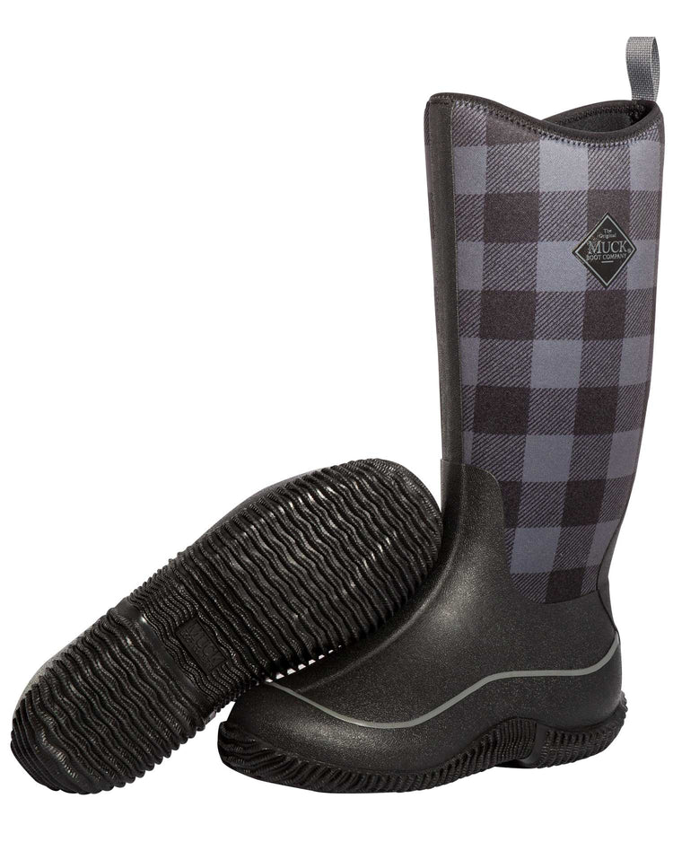 Hale Plaid Tall Gumboots 2 | Wellies Online